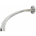 Zenith Products Zenith Products 35603SS06 72 in. Chrome Adjustable Curved Shower Rod 35603SS06